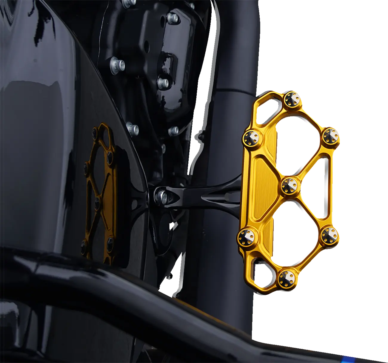 Arlen Ness Diamond Floorboards - Gold