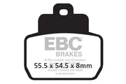 Ebc Sfa-hh Sintrade Bromsbelägg För Scootrar - Bak