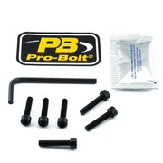Pro Bolt Aluminium Fuel Cap Kit - Black