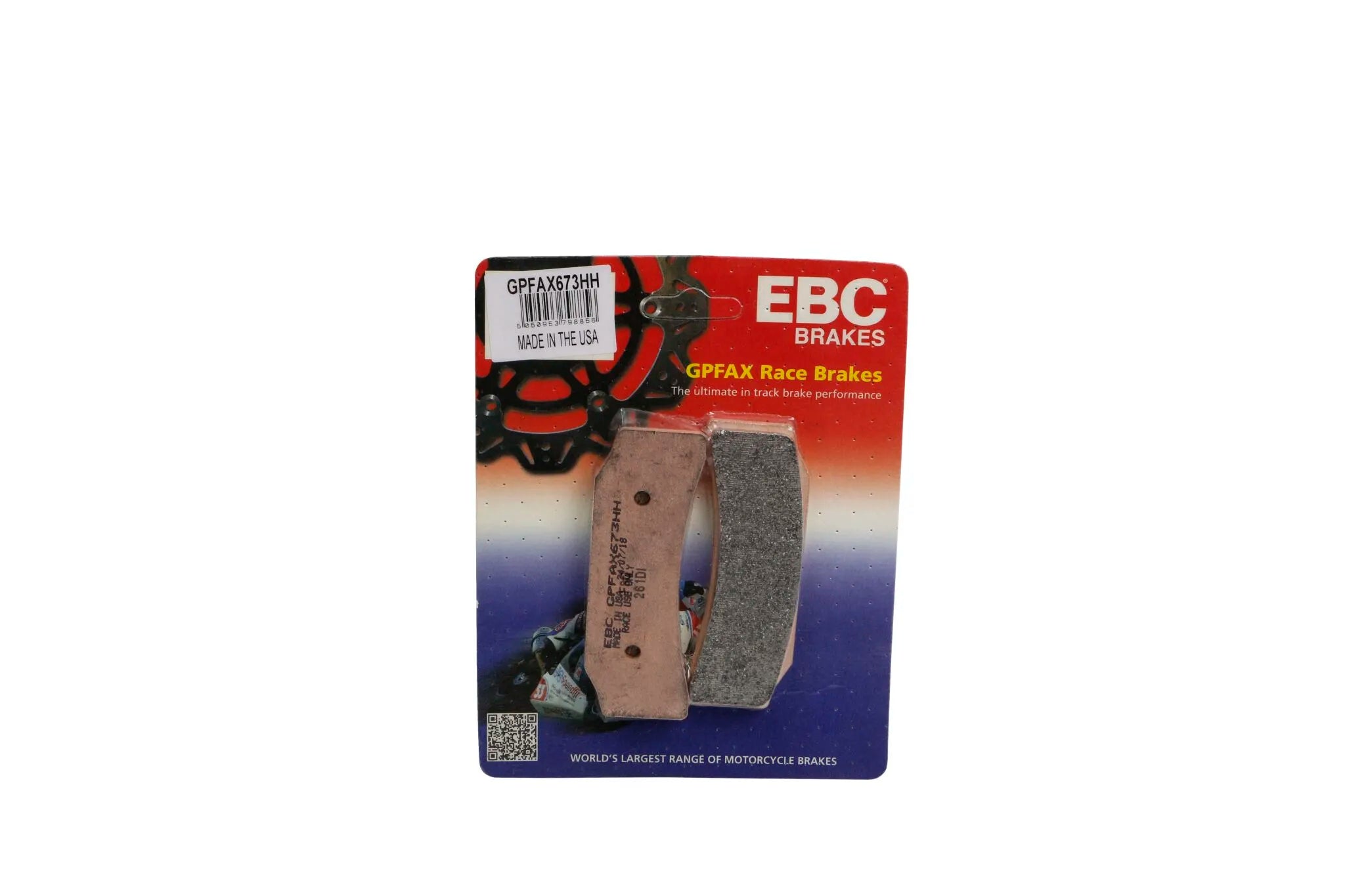 Ebc Gpfa Race Sintermetall Belägg För Race Track Användning - Fram