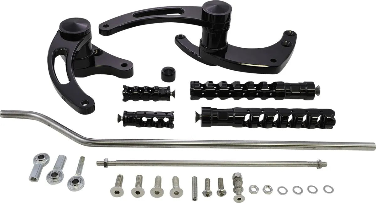 Accutronix Muzzle Brake Forward Controls - Black