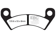 Ebc R Series Heavy Duty Sintrade Bromsbelägg - Fram