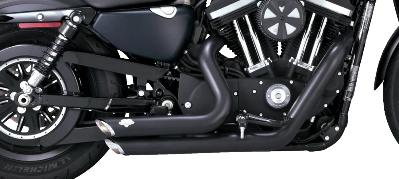 Vance & Hines Shortshots Staggered Avgasrör