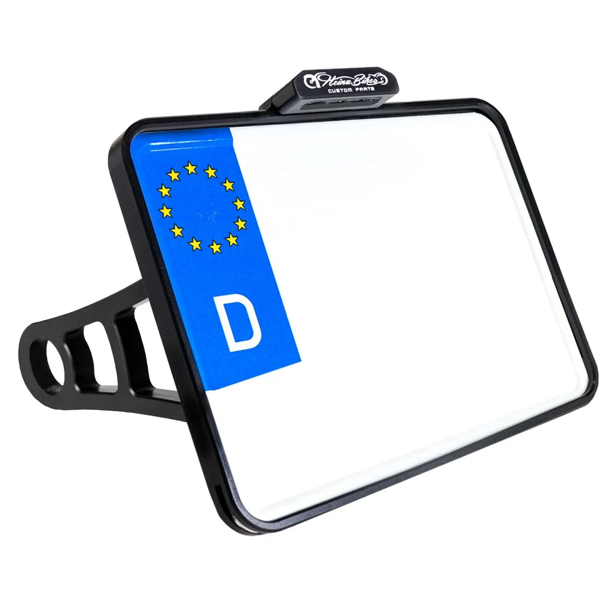 Heinz Bikes Side Mount License Plate Holder For Indian