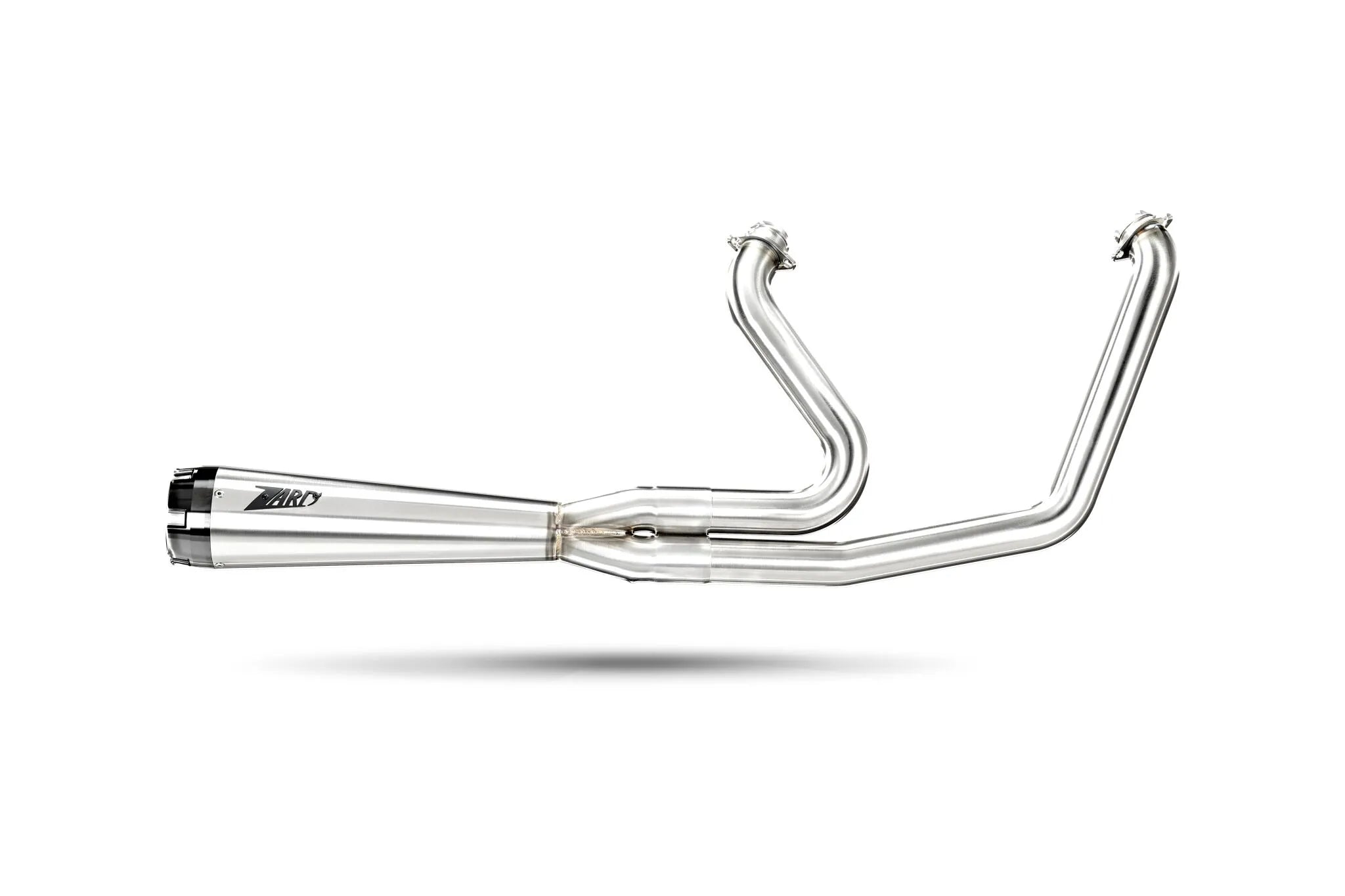 Zard Fullständigt Avgassystem 2:1 För H-D Softails (Polerad) - Väglaglig