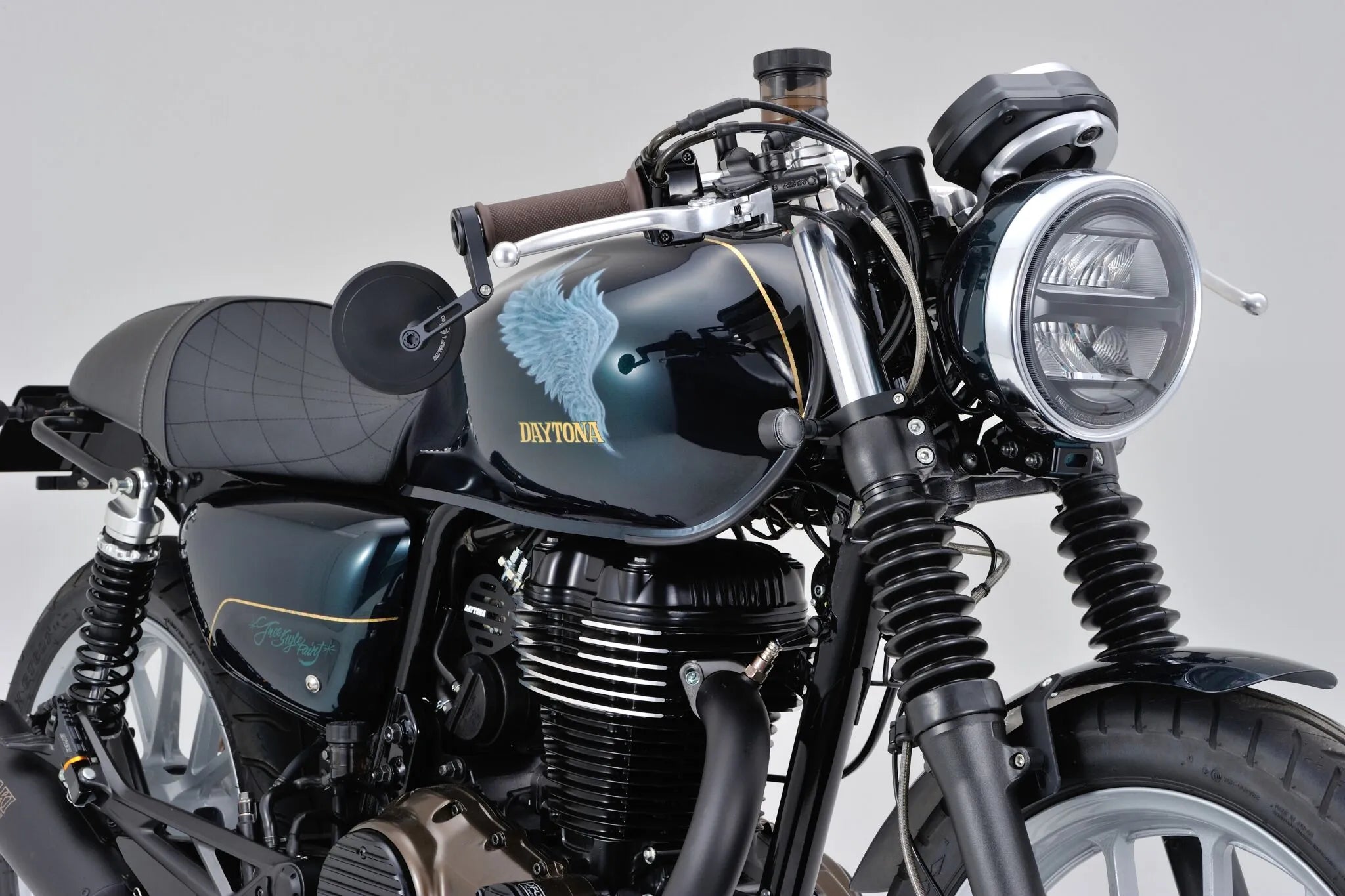 Daytona Bar End Mirror - Universal Motorcycle Mirror