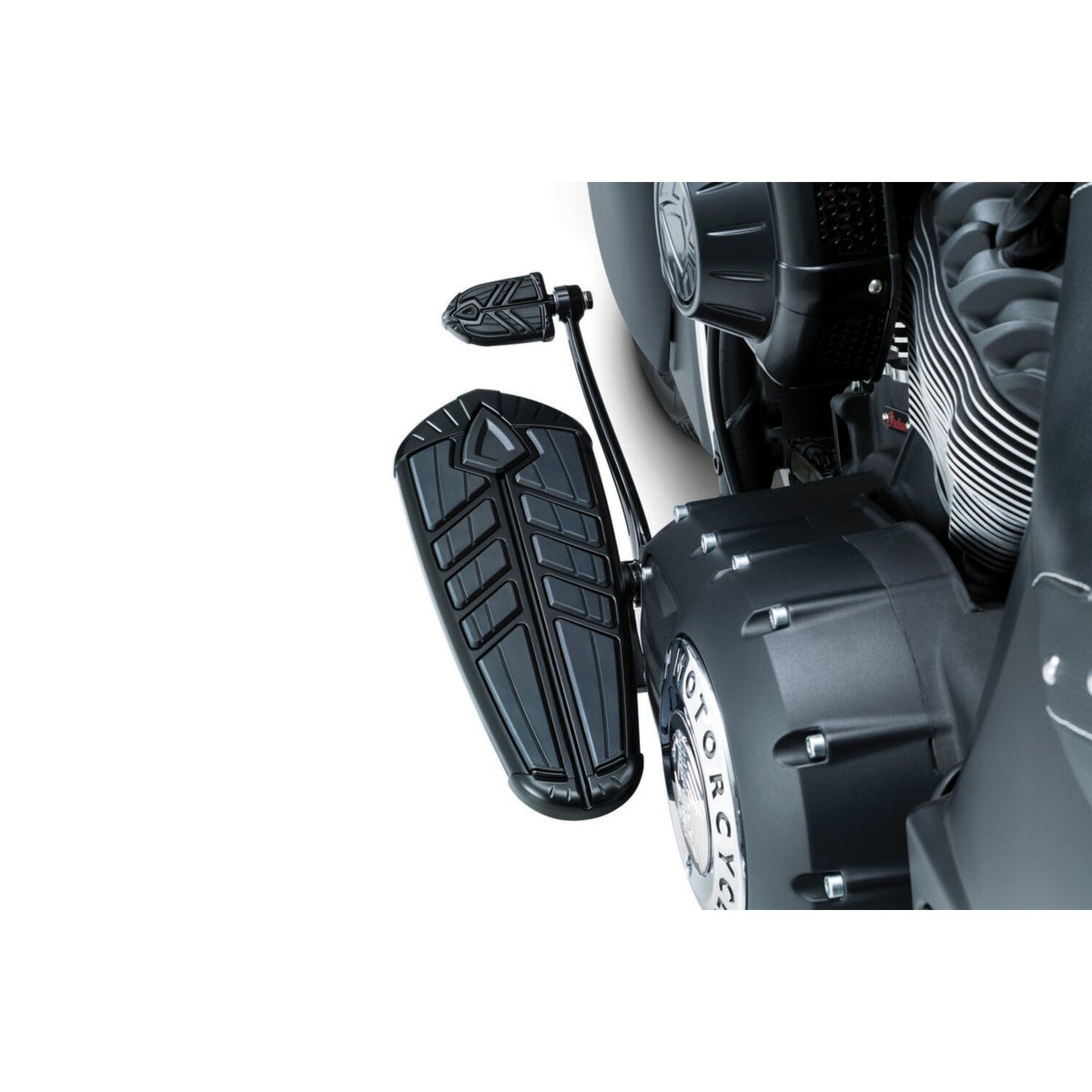 Kuryakyn Spear driver floorboard inserts satin black