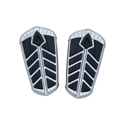 Kuryakyn Spear passenger floorboard inserts chrome