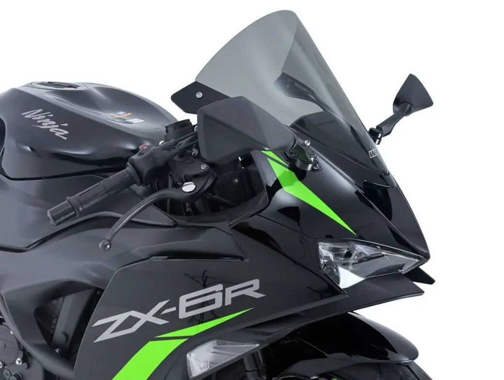 Wrs Windscreen Race Zx-6r Smoke