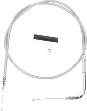 DRAG SPECIALTIES Braided Stainless Steel Throttle Cable