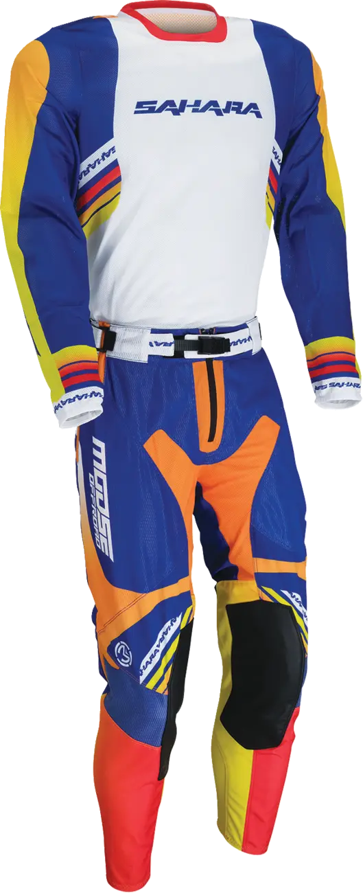 Moose Offroad Sahara Jersey Blue Orange