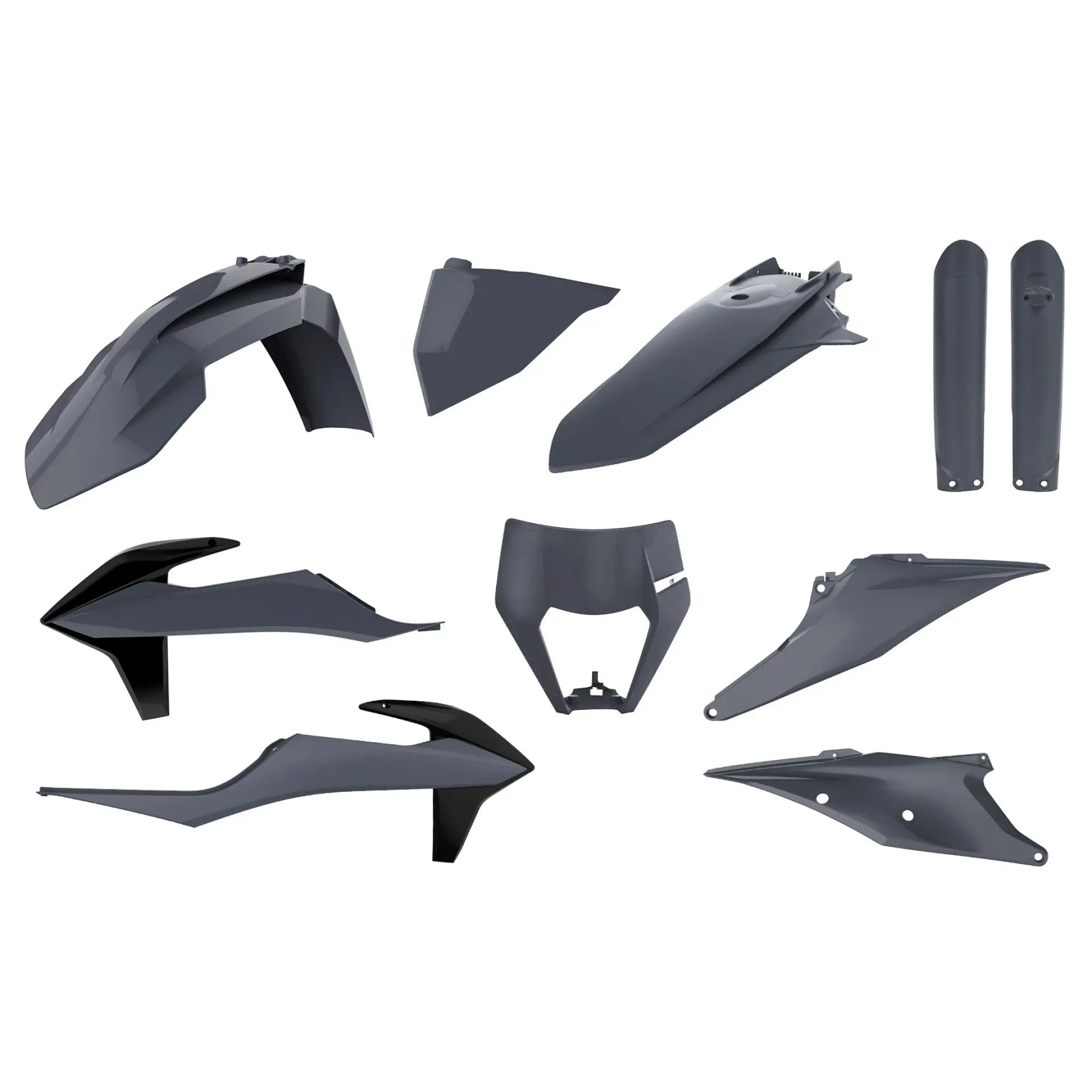 Polisport Complete MX Body Kit, Gray