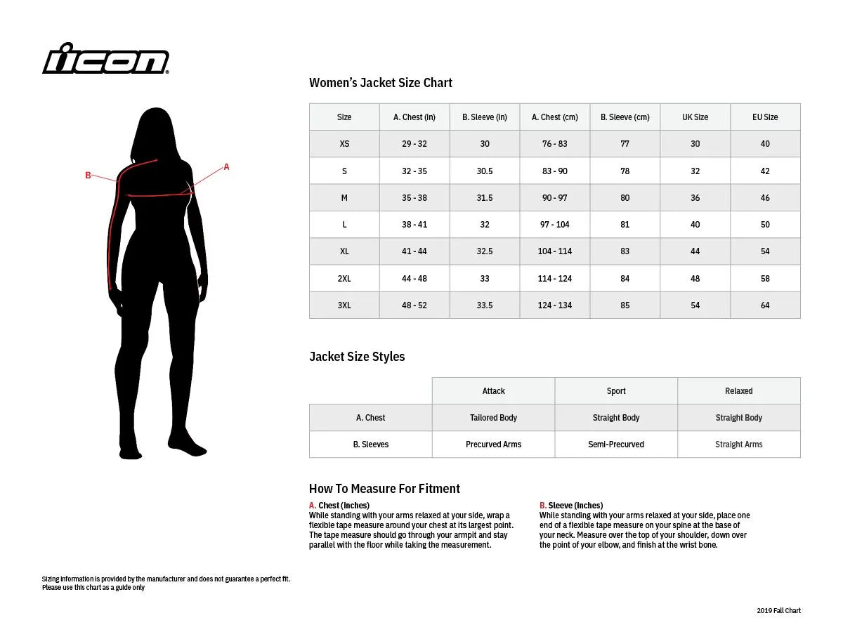 Icon Women's Overlord3 Noble™ Motorcycle Jacket - Black/Gray/White