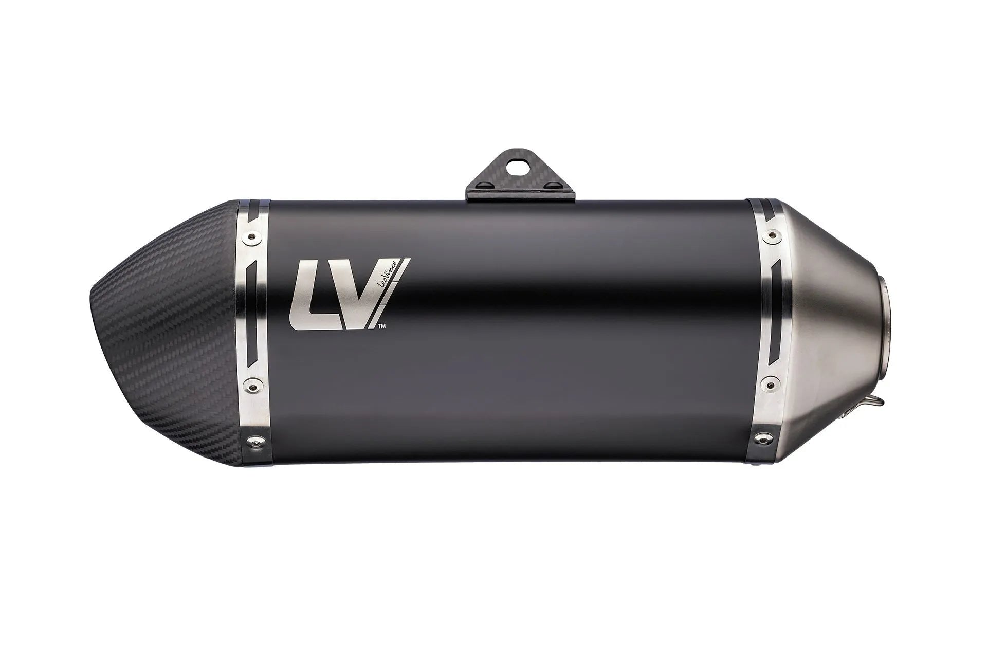 Leovince LV-14 Black Edition Slip-On Avgasrör - ECE Väglaglig