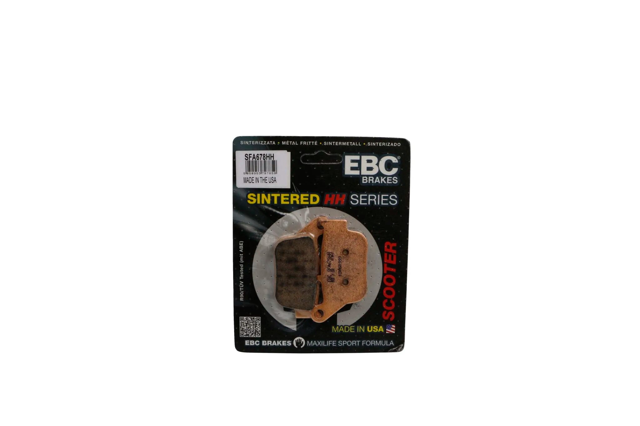 Ebc Sfa-hh Sintrade Scooter Bromsbelägg - Bak