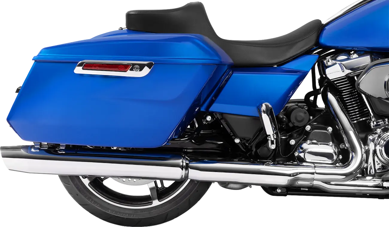 2-Up Drag Specialties Extended Reach Predator Iii Seat - For Harley Davidson