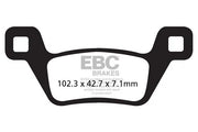 Ebc R Series Sintered Bromsbelägg För Atv - Bak