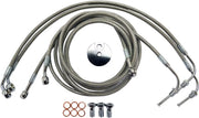 La Choppers Stainless Steel Brake Line Kit For Abs Systems