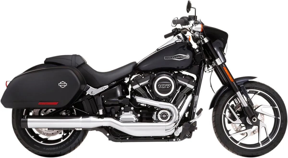 Rinehart Racing 4" Slip-On Avgasrör för Softail Sport Glide