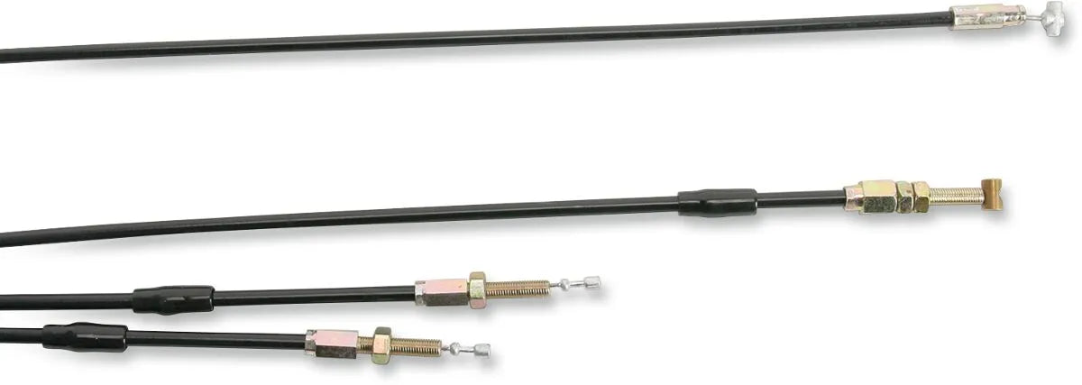 PARTS UNLIMITED Black Vinyl Throttle Cable for Motorcycles