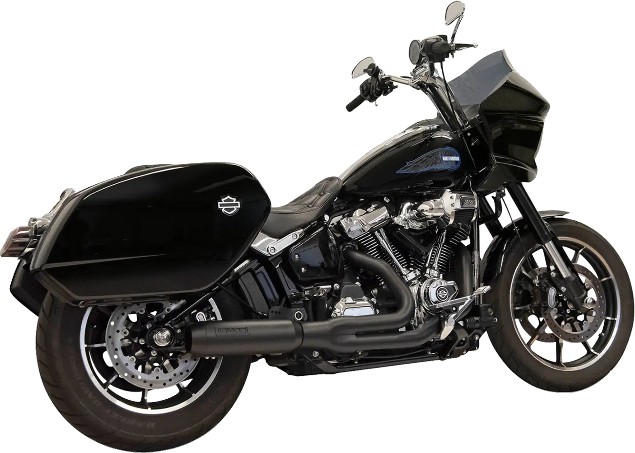 Bassani Xhaust 2-into-1 Exhaust System With Superbike Muffler