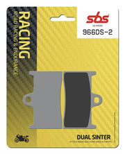 Sbs Ds Racing Dual Sintered Bromsbelägg - Fram