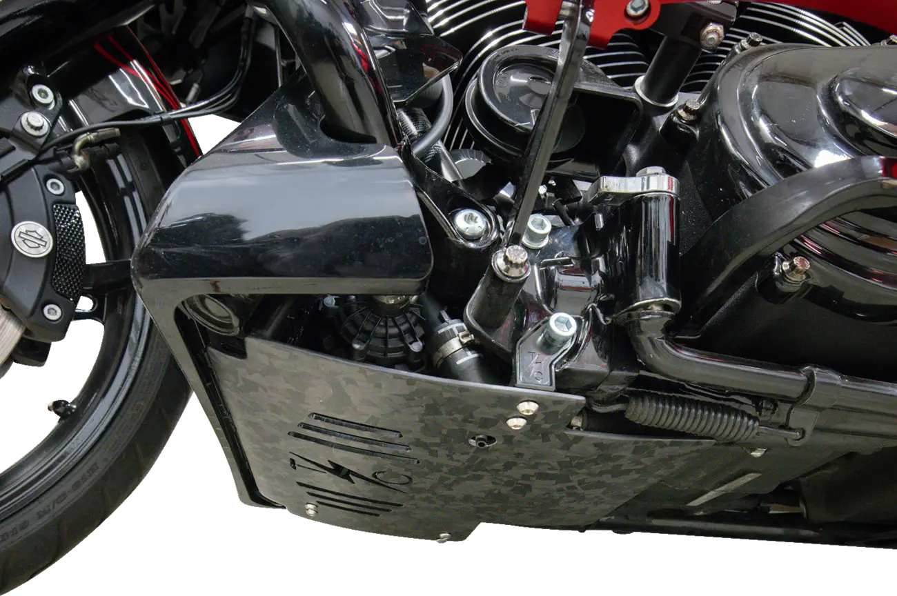 THRASHIN SUPPLY CO. Forged Carbon Fiber Skid Plate