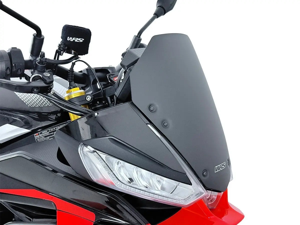 Wrs Windscreen Sport Tuono V4 - Black Matte