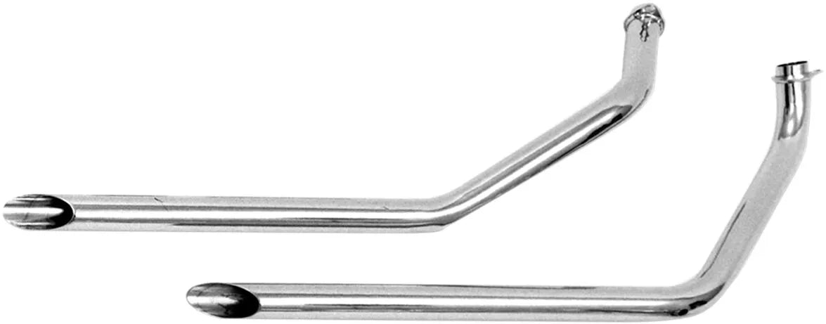 Paughco Staggered Dual Slash Cut Drag Pipes - Avgasrör