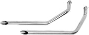 Paughco Staggered Dual Slash Cut Drag Pipes - Avgasrör