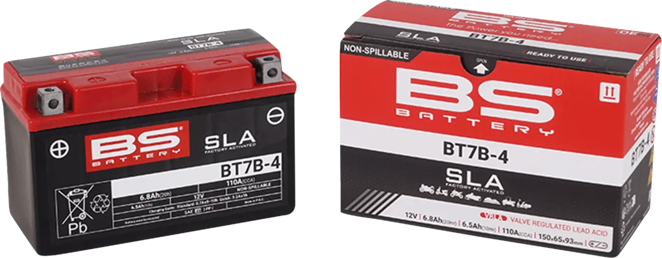 Bs Battery Agm Maintenance-free Battery 6.8ah
