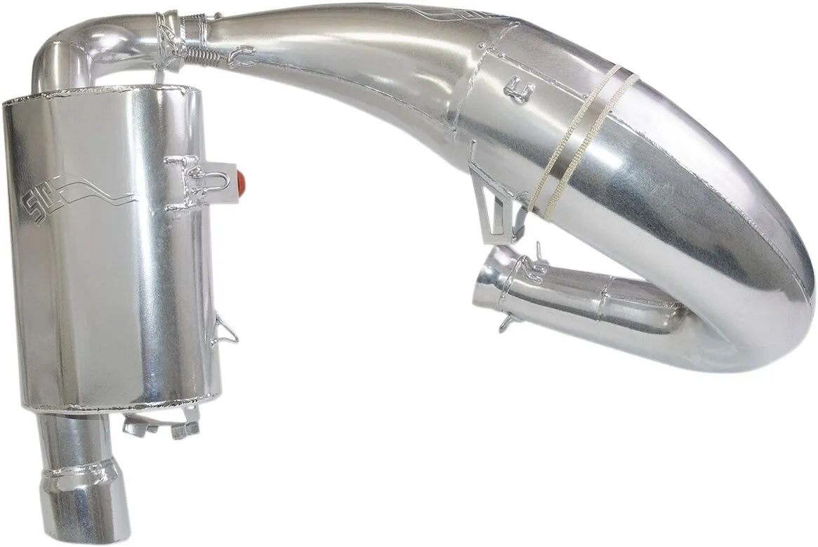 Starting Line Products Single Pipe Set Komplett Avgassystem