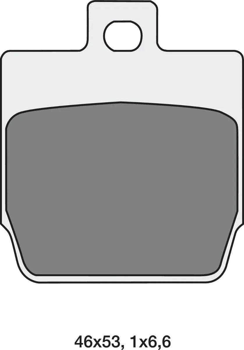 Moto-master Roadpro Sinter Scooter Brake Pad (Pair)