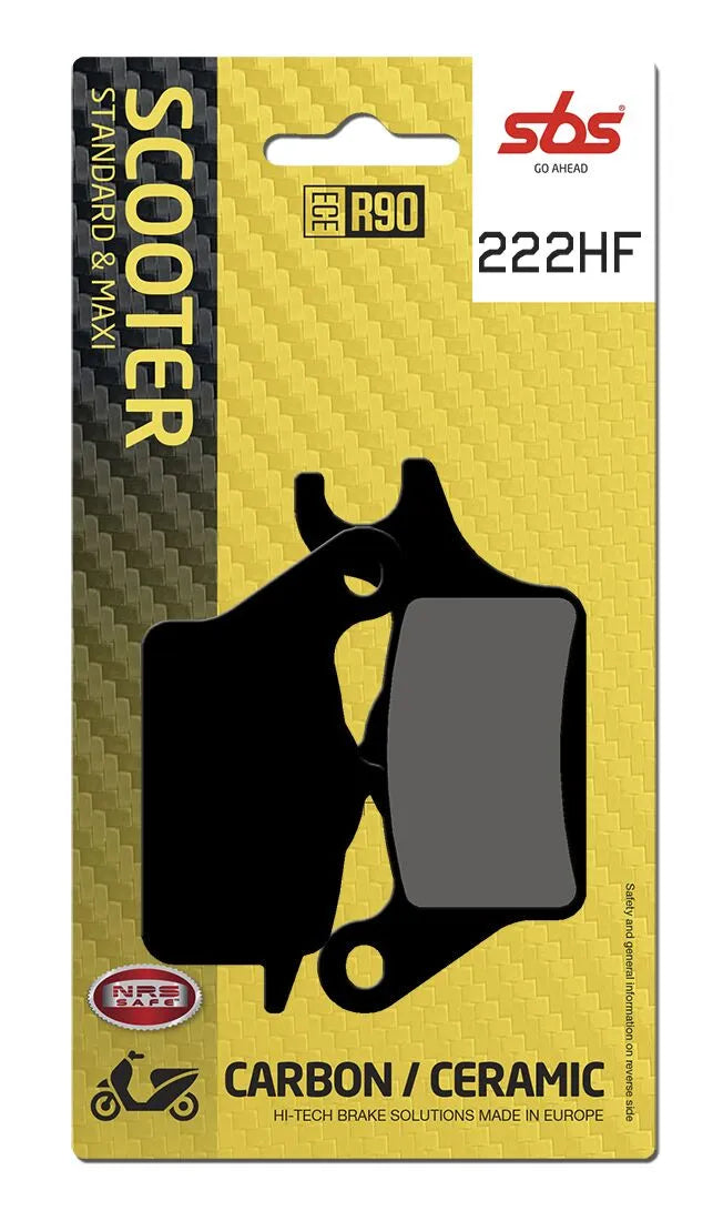 Sbs Hf Street Ceramic Organic Brake Pads