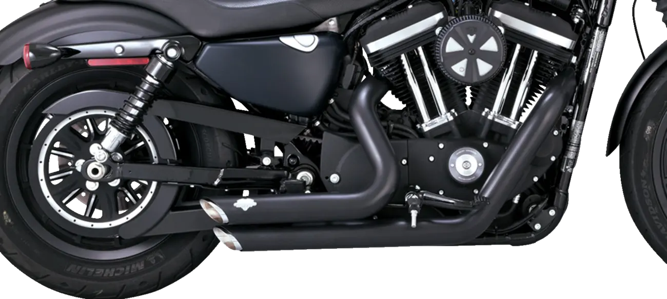 Vance & Hines Shortshots Staggered Avgasrör