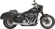 Bassani Xhaust 2-i-1 Road Rage Avgassystem Krom