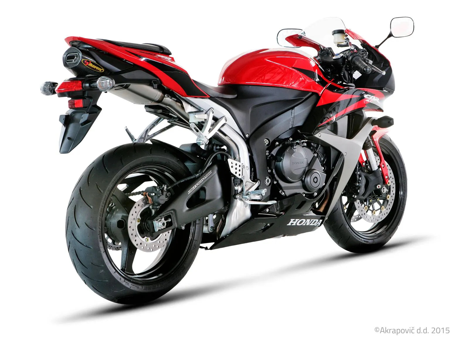 Akrapovic Slip-on Line Ljuddämpare För Street Bikes - ECE Väglaglig