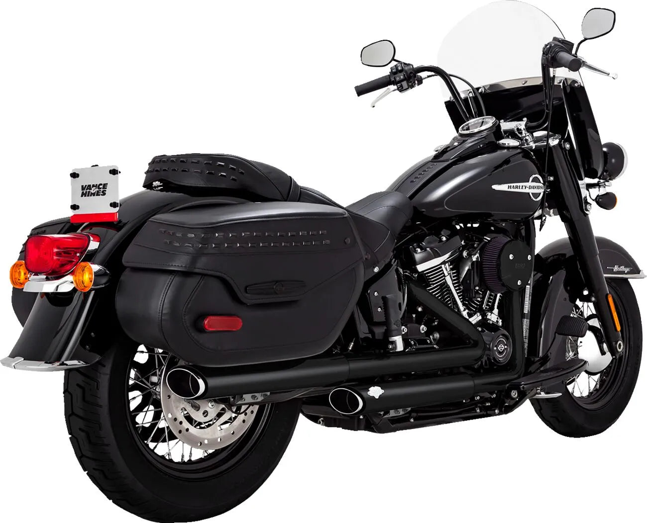 Vance & Hines Twin Slash Slip-On Avgasrör