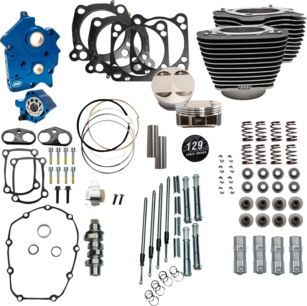 S&S Cycle 129" Power Package Big Bore Kit for M8