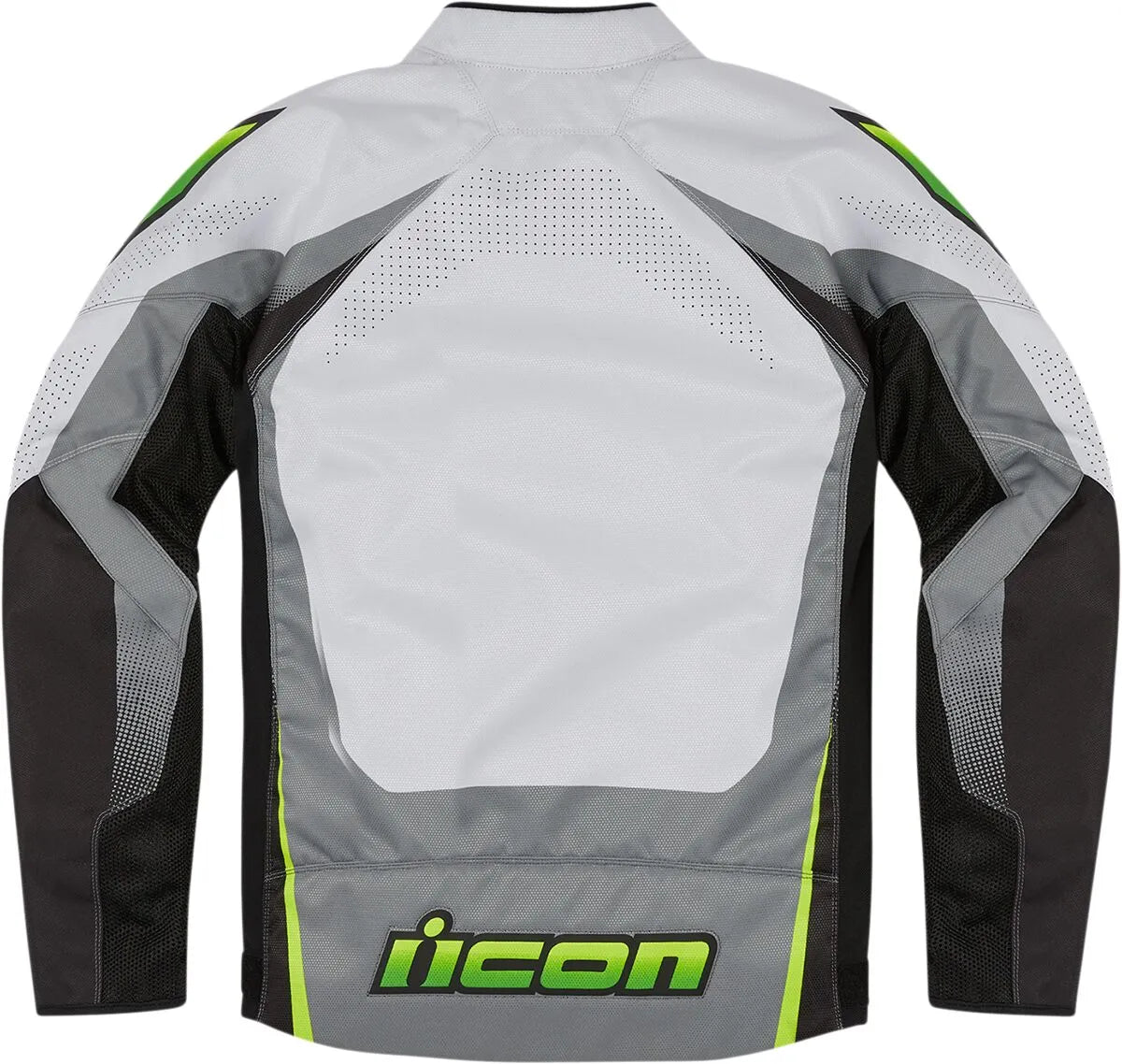Icon Hooligan Ultrabolt Jacket - Black/Gray/White/Hi-Vis Yellow