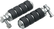 Kuryakyn Iso Pegs - Chrome & Black