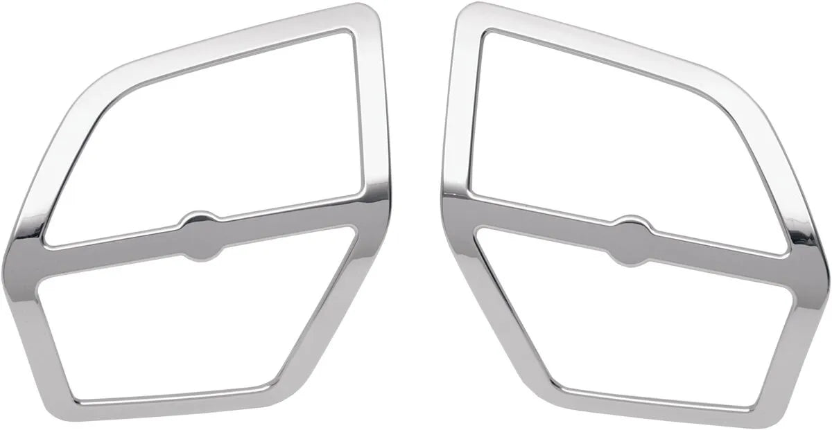 Parts Unlimited Front Speaker Grills - Chrome