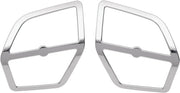 Parts Unlimited Front Speaker Grills - Chrome