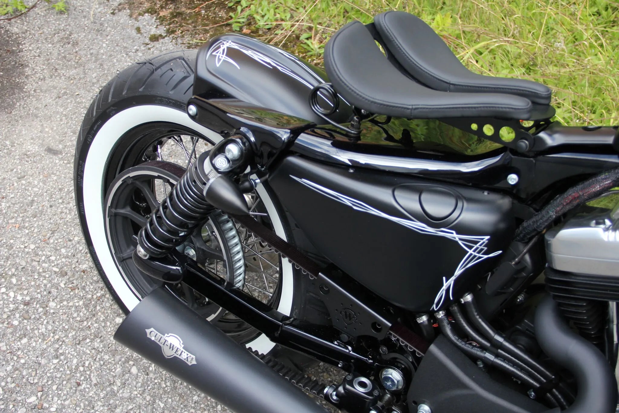 Cult Werk Old School Rear Fender for Sportster