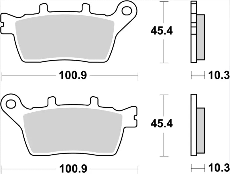 Brembo Sp Prime Line Sintered Metal Brake Pads