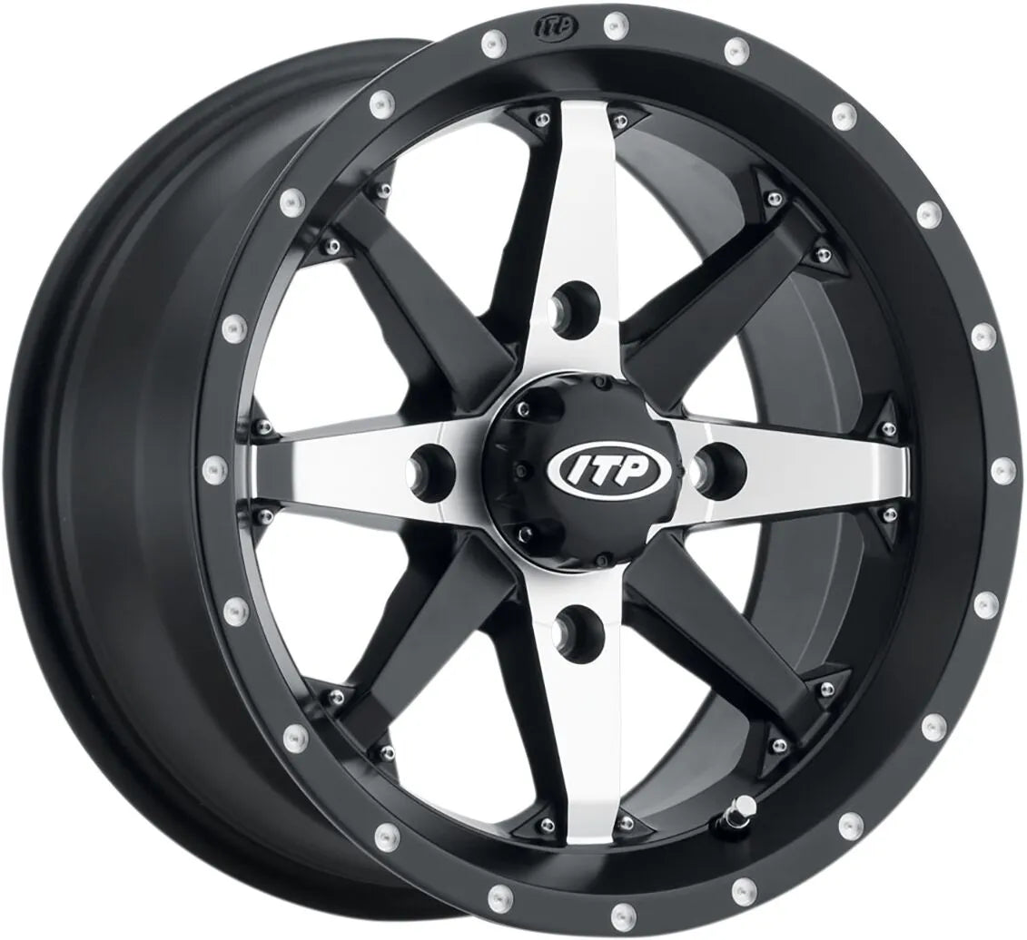 Itp Cyclone Wheel - 15 Inch Black Matte