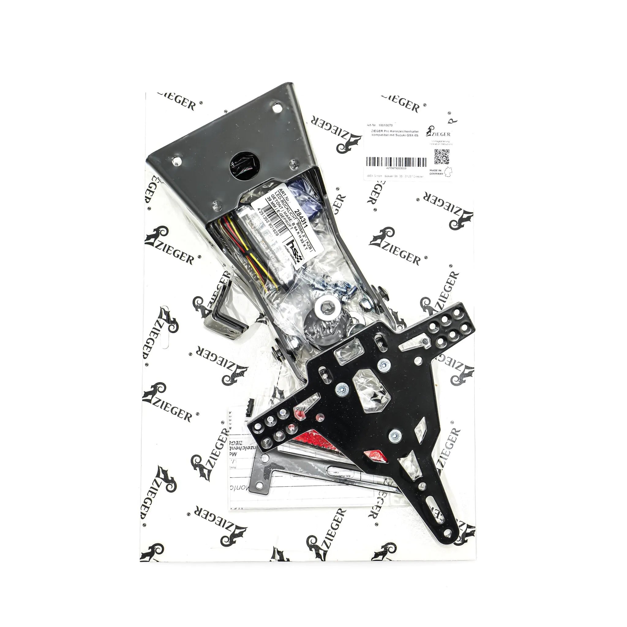 Zieger Pro License Plate Holder Type A