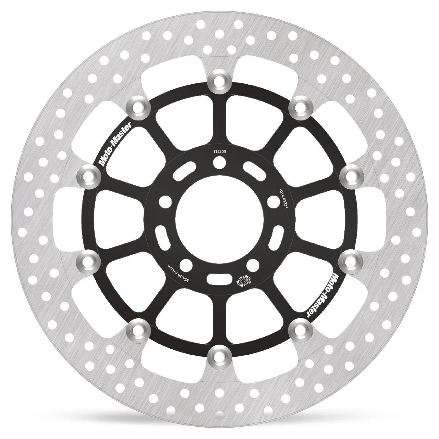 Moto-master Halo Series Flytande Racing Rotor 330mm - Fram