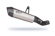 Spark Fighter Slip-On Avgasrör med Titanium Kropp - ECE Väglaglig