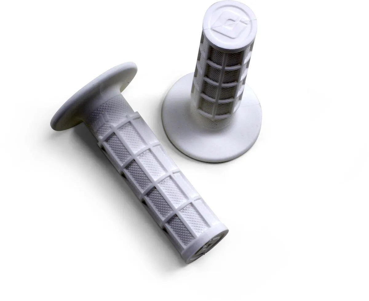 Odi Ruffian Mx Grips - Full Waffle, White